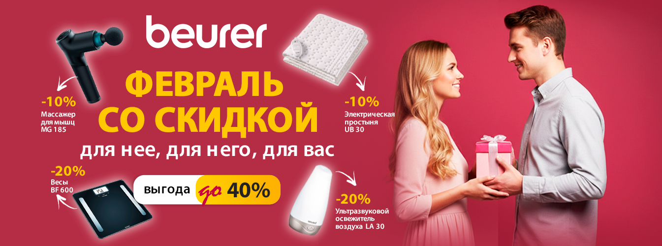 Скидки февраль 2026