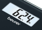 Стеклянные весы Beurer GS 10 black